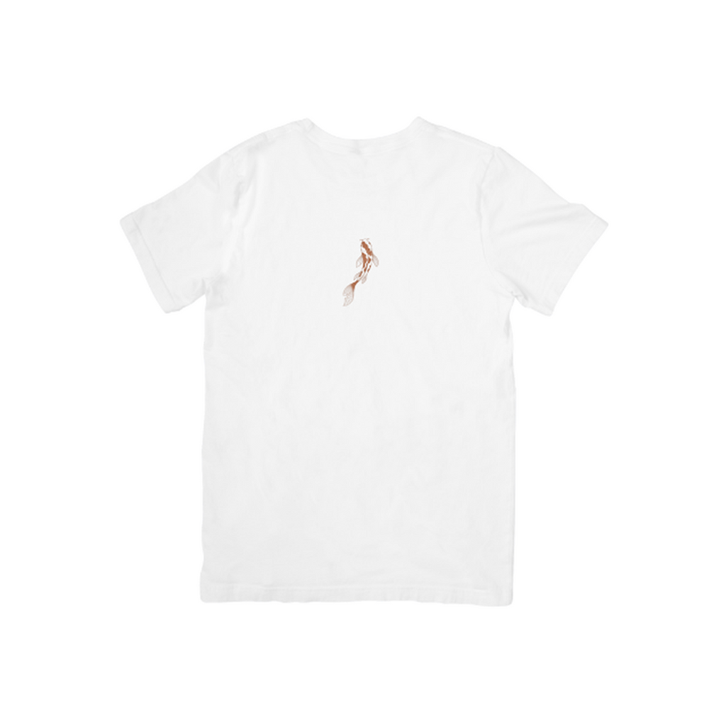 Koi White & Brown